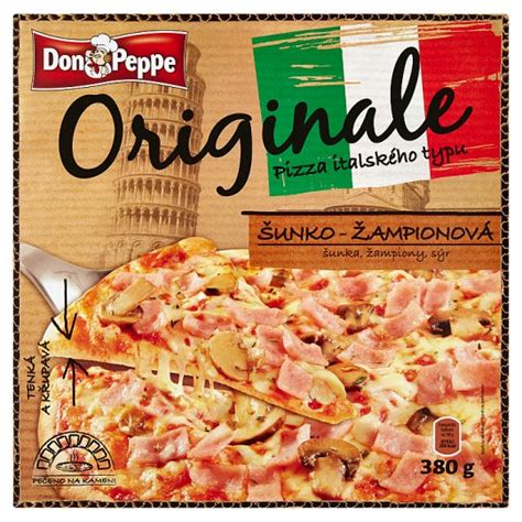 Don Peppe Originale pizza Šunko-žampionová 375 g